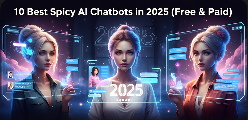 10 Best Spicy AI Chatbots in 2025 (Free & Paid)