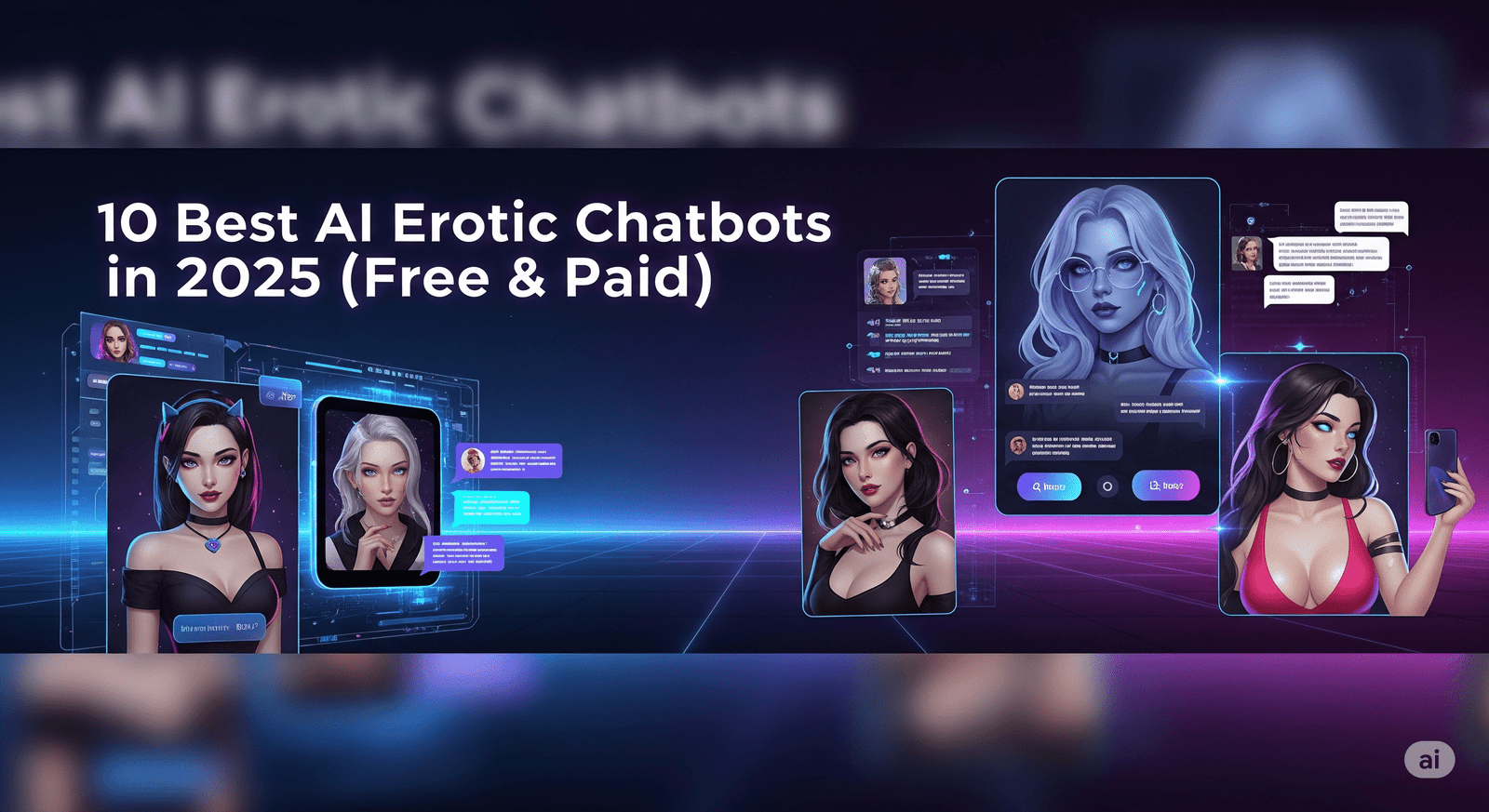 10 Best AI Erotic Chatbots in 2025 (Free & Paid)